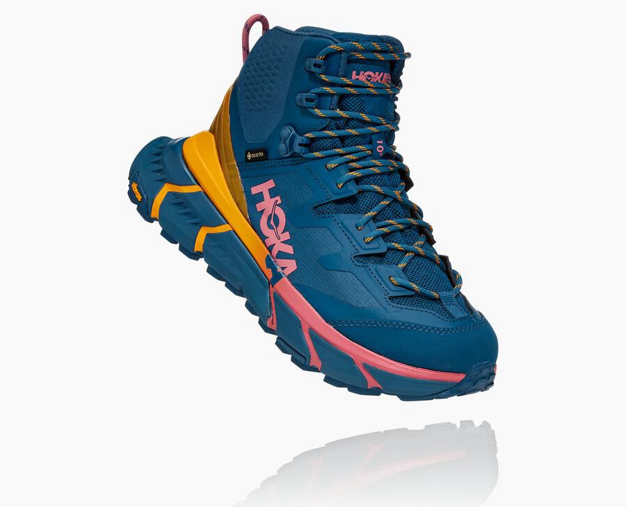 Hoka One One Wandelschoenen Dames - Tennine Hike Gore-Tex - Blauw - UO7243091